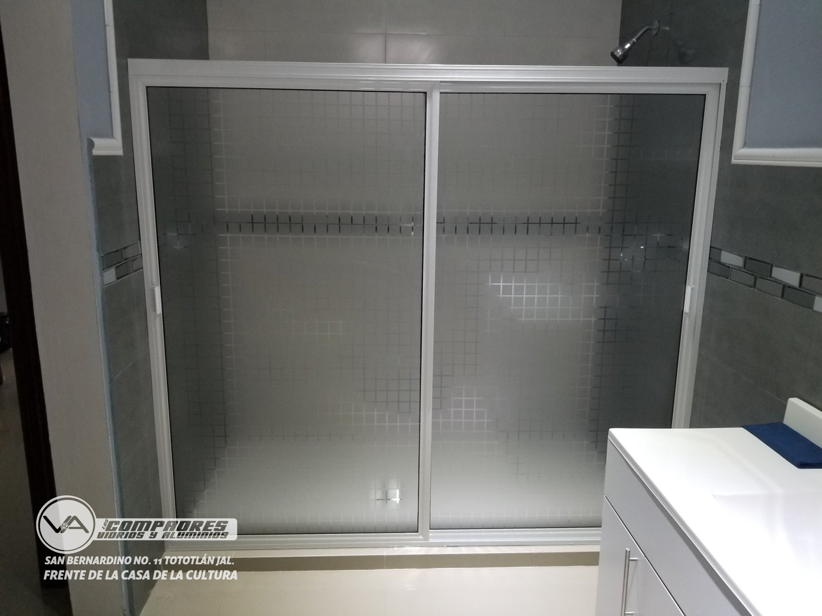 Division de baño plastico