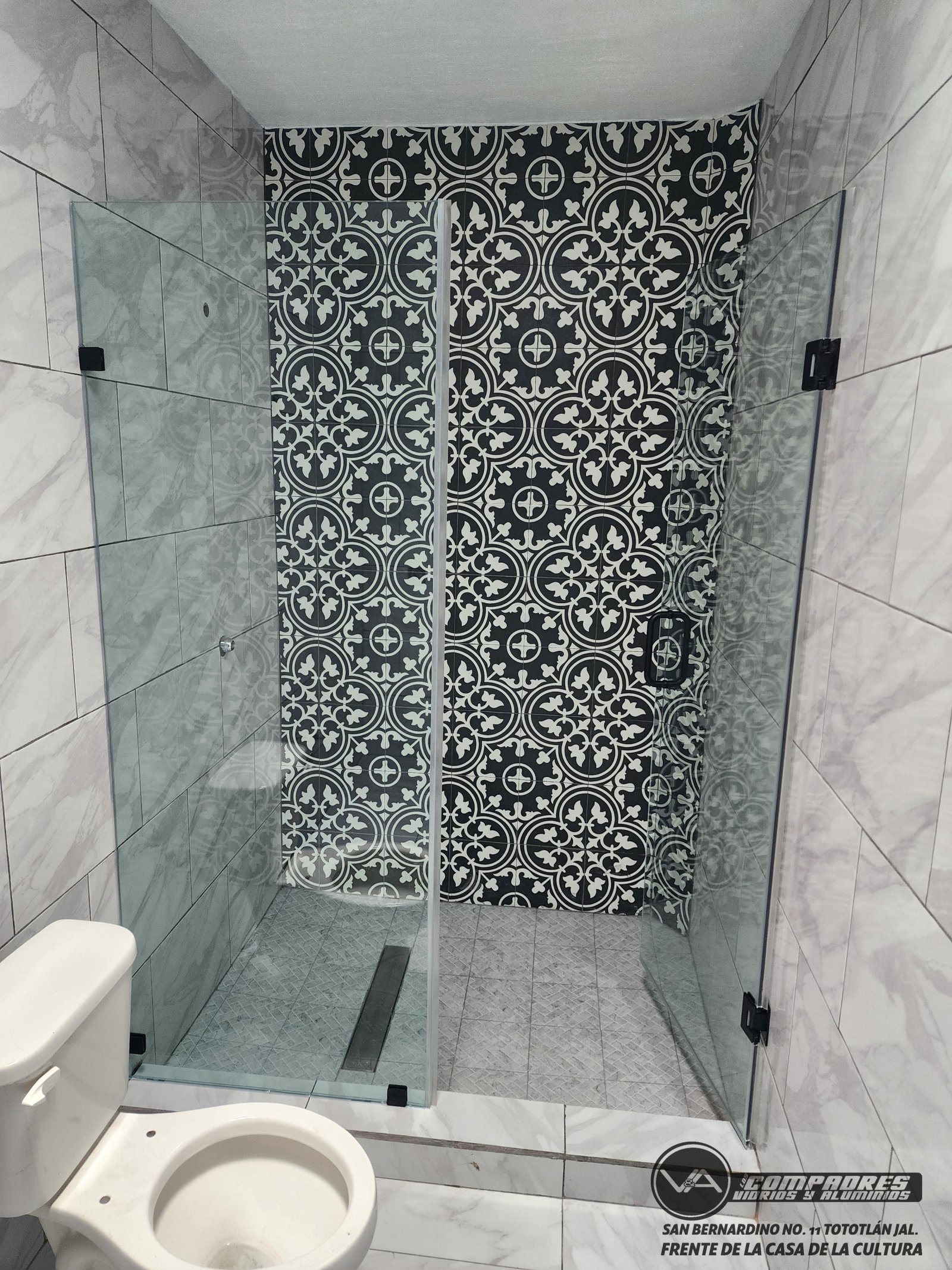 Divison de baño puerta 9mm